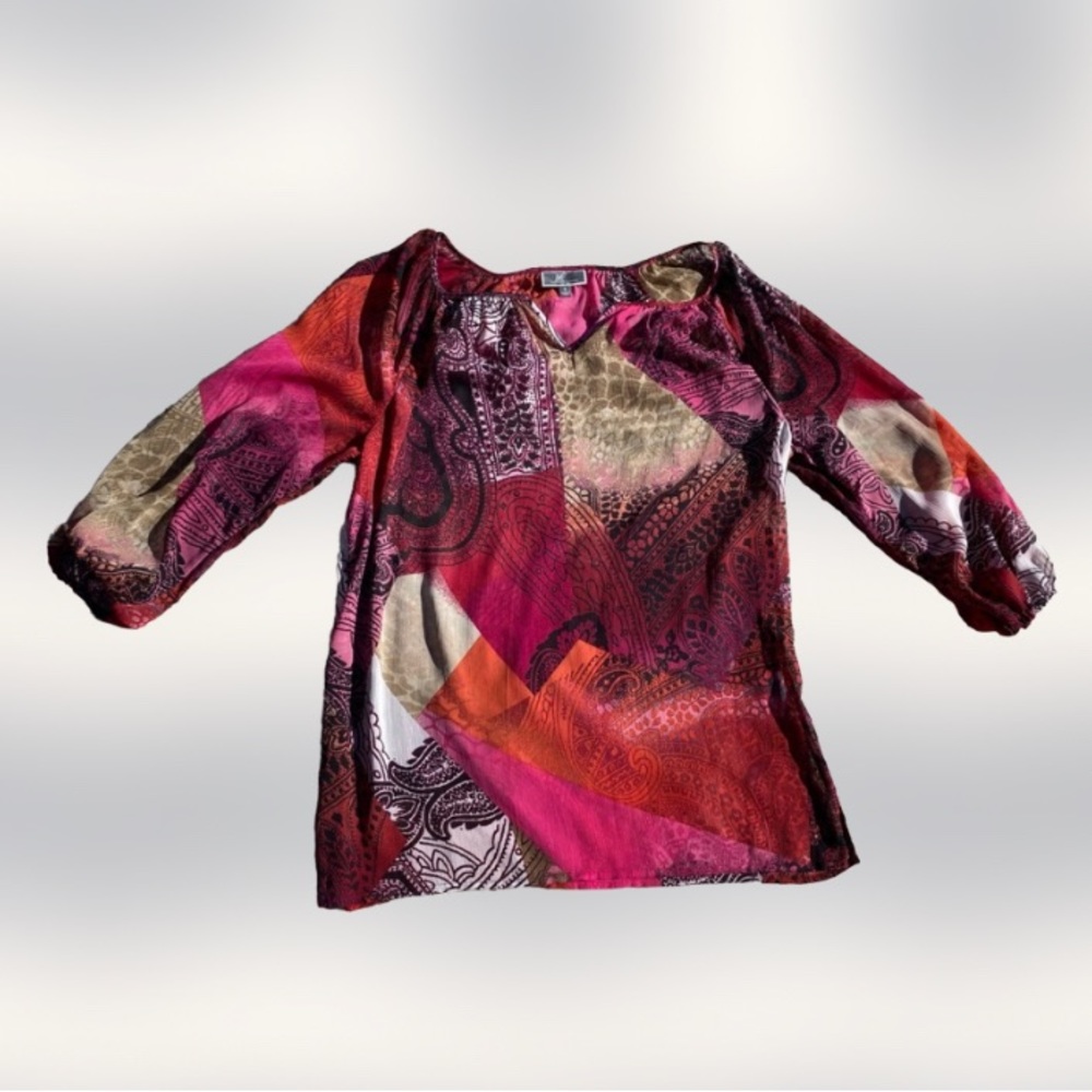 JM Collection: Colorful Blouse